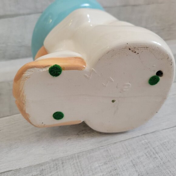 Vintage Mexican Pepe Siesta Sleeping Man Ceramic Figurine With Sombrero Hat - Picture 2 of 9